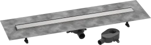 Hansgrohe Raindrain Go Shower Wastes 1183 X 163 X 132mm Stainless Steel - Brushed