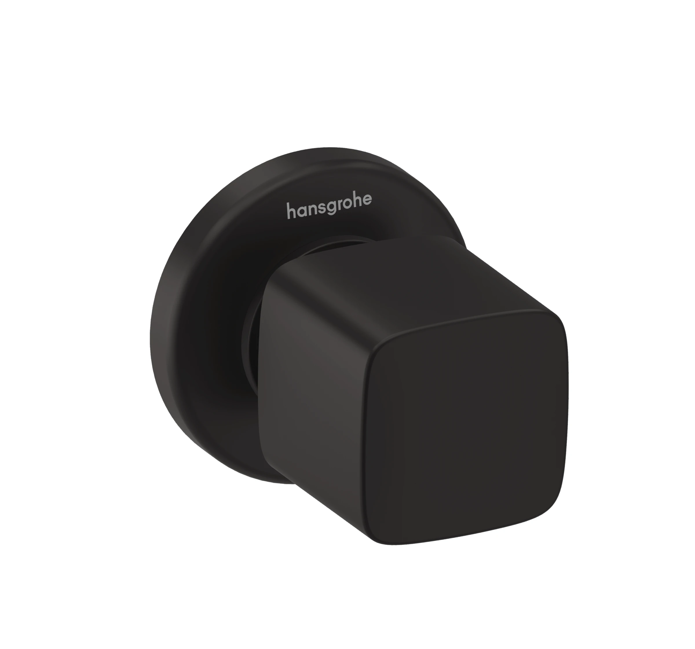 Hansgrohe Metris Shut-off Valves 130 X 110 X 85mm Black - Matt