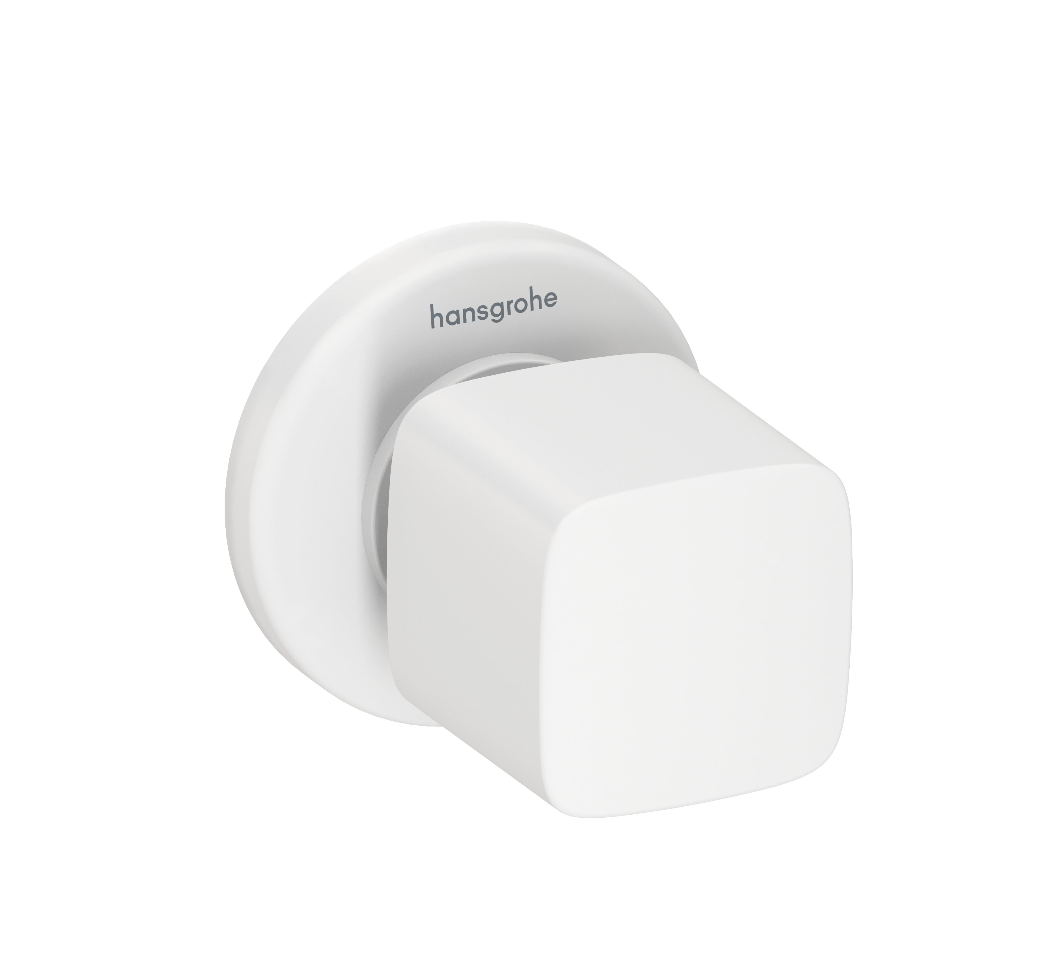 Hansgrohe Metris Shut-off Valves 130 X 110 X 87mm White - Matt