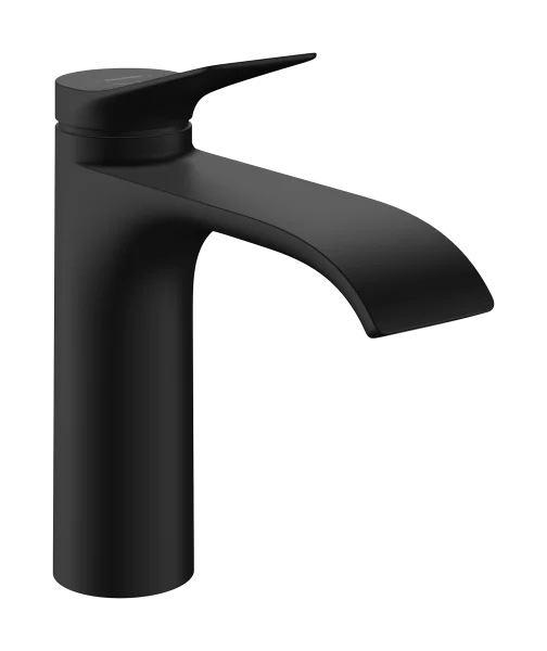 Hansgrohe Vivenis Single Lever Basin Mixer 110 Coolstart With Pop-up Waste Set Matt Black