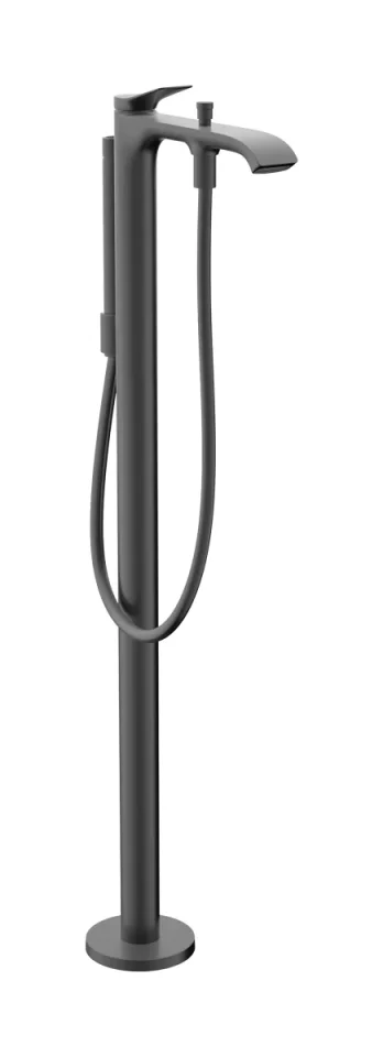 Hansgrohe Vivenis Bath Mixers Concealed 1170 X 370 X 215mm Gunmetal/chrome - Brushed product image - Image 1