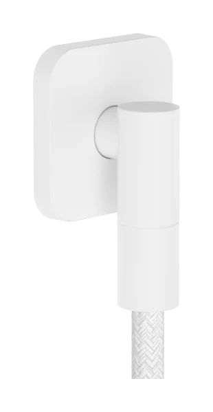 Hansgrohe Fixfit Fine Q Wall Outlet With Non-return Valve Matt White