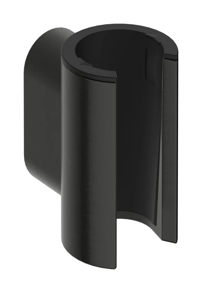 Hansgrohe Porter Fine Shower Support 66 X 65 X 61mm Gunmetal/chrome - Brushed product image - Image 1