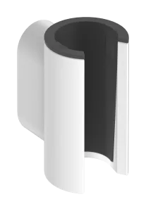 Hansgrohe Porter Fine Shower Support 66 X 65 X 61mm White - Matt
