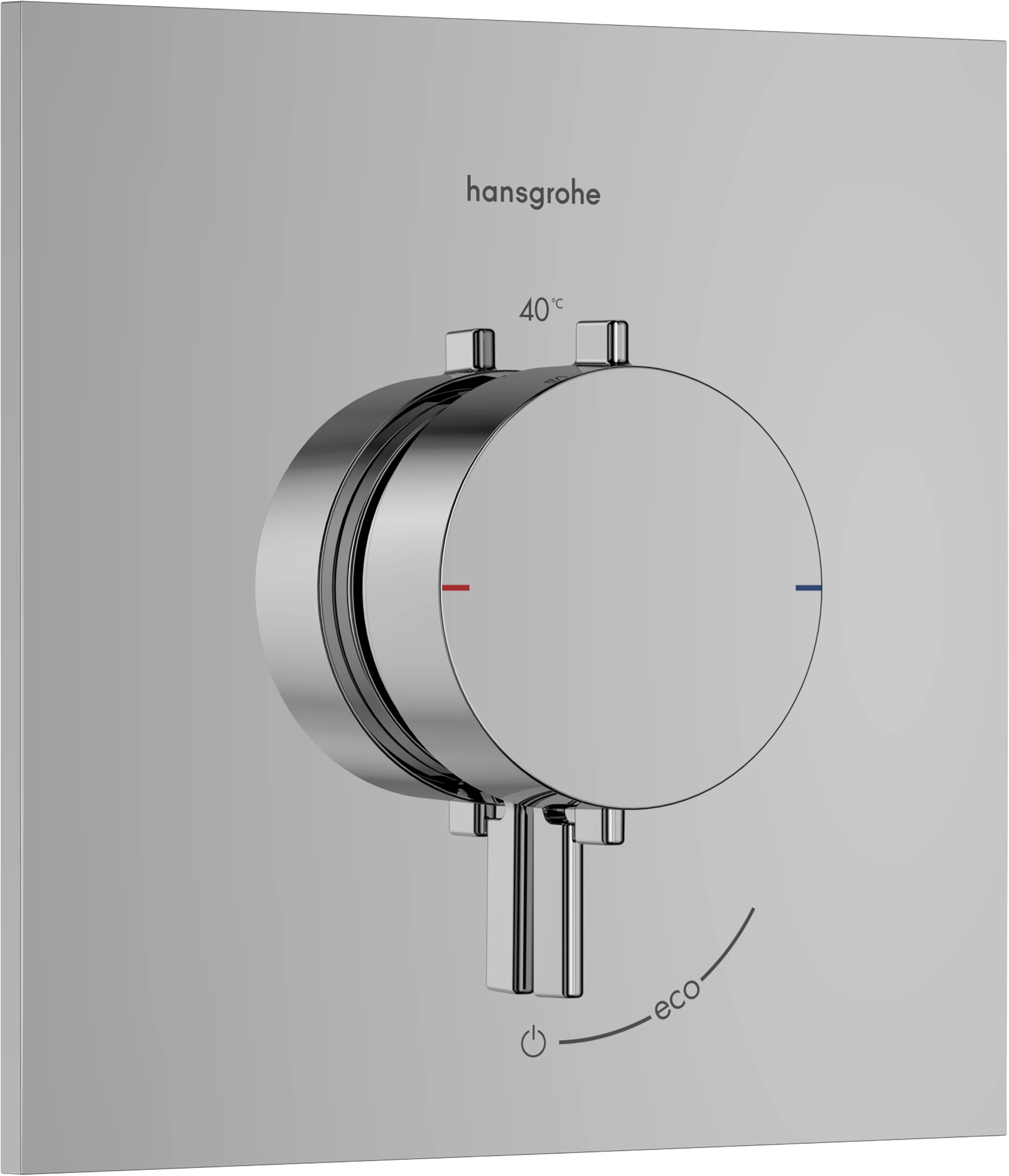 Hansgrohe Ecostat Comfort E Thermostat For Concealed Installation For 1 Function Chrome