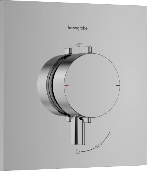 Hansgrohe Ecostat Comfort E Thermostat For Concealed Installation For 1 Function Chrome