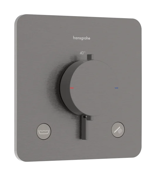 Hansgrohe Ecostat Comfort Q Thermostat For Concealed Installation For 2 Functions With Integrated Security Combination According To En1717