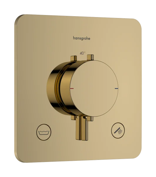 Hansgrohe Ecostat Comfort Q Thermostat For Concealed Installation For 2 Functions With Integrated Security Combination According To En1717