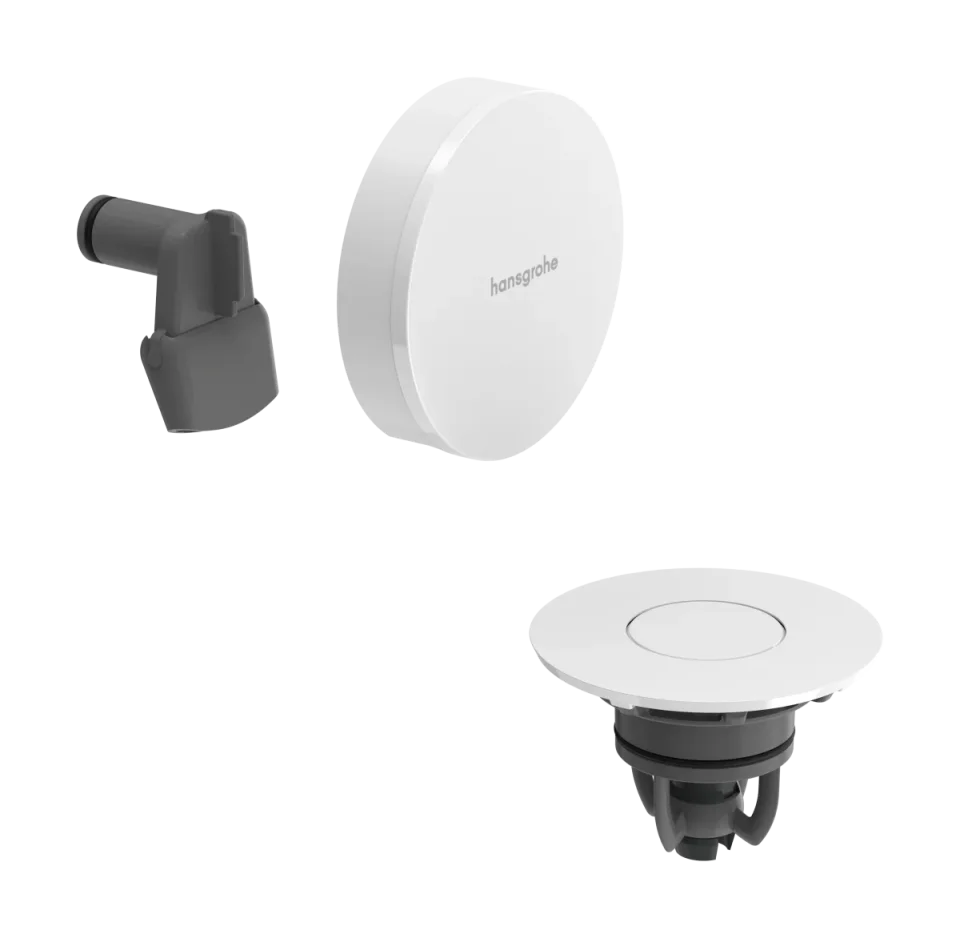 Hansgrohe Exafill Bath Filler With Waste And Overflow 130 X 110 X 85mm product image - Image 1