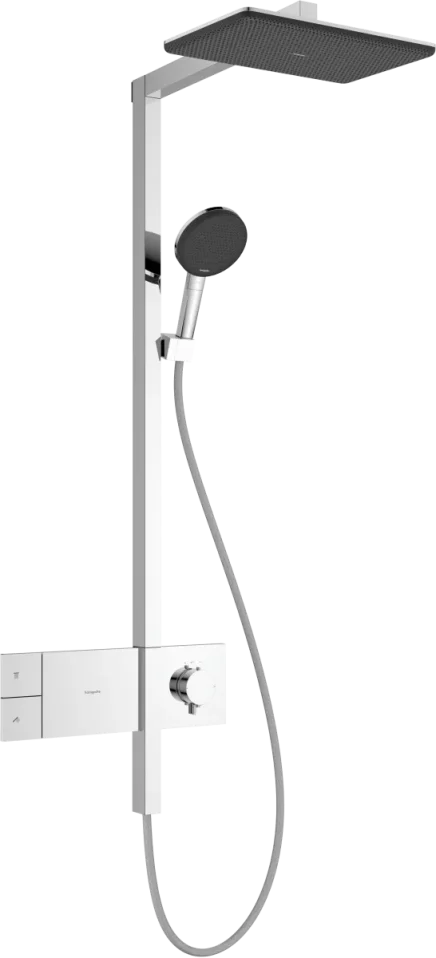 Hansgrohe Raindance Alive Q Showerpipes With Thermostatic Mixer 1170 X 350 X 180mm Chrome product image - Image 1