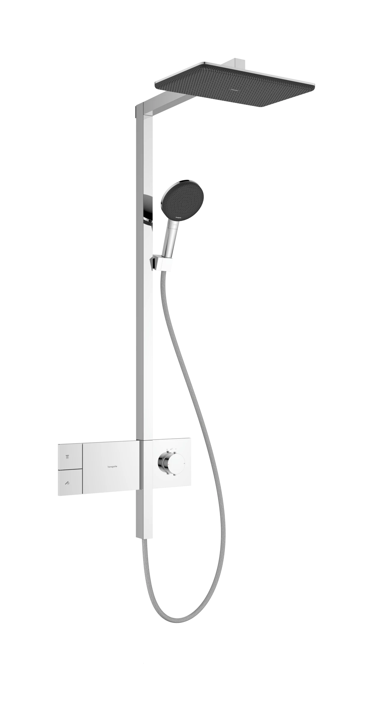 Hansgrohe Raindance Alive Q Showerpipes With Thermostatic Mixer 1170 X 350 X 180mm Chrome
