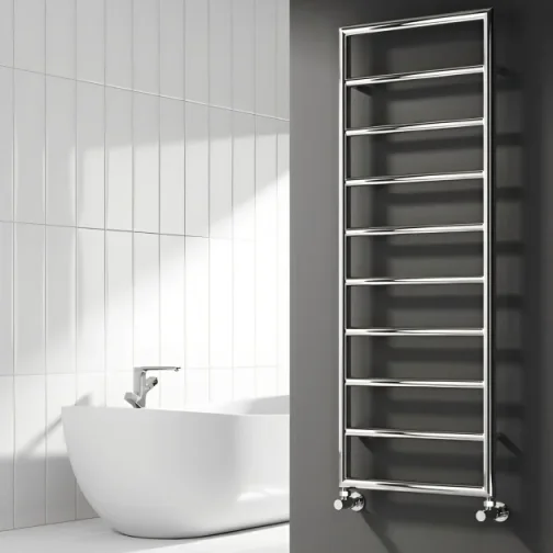 Reina Nardo Designer Radiator - 1200 X 450 detail view - Image 3