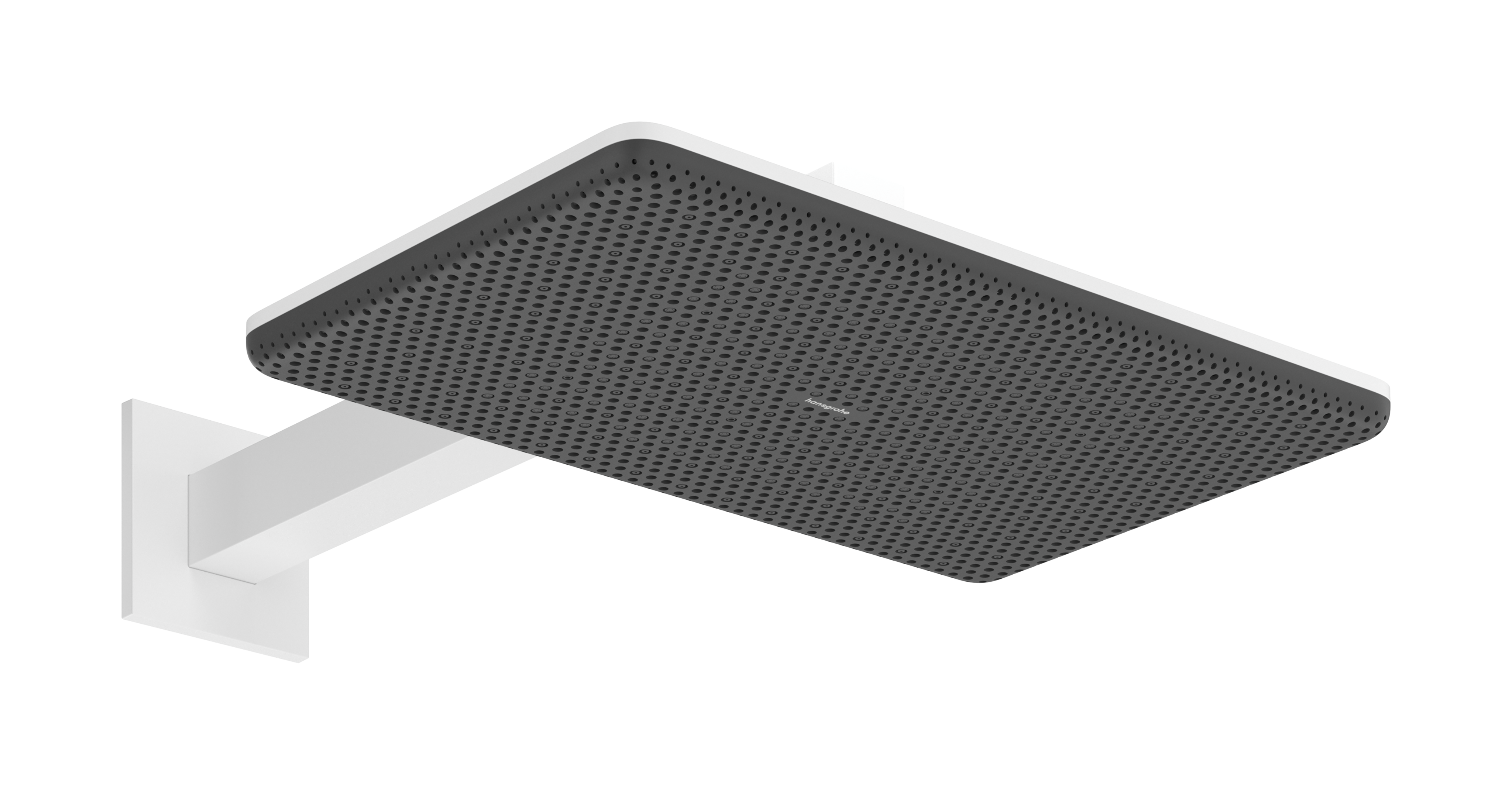Hansgrohe Raindance Alive Q Overhead Showers 530 X 325 X 86mm White - Matt product image - Image 1