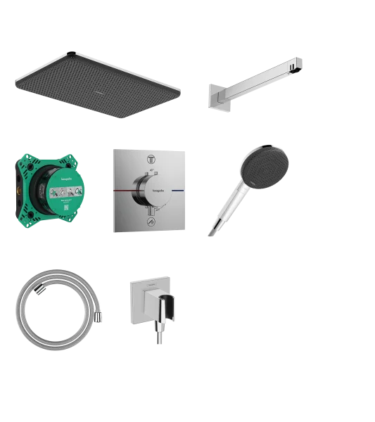 Hansgrohe Raindance Alive Q Shower Combination 685 X 380 X 180mm Chrome