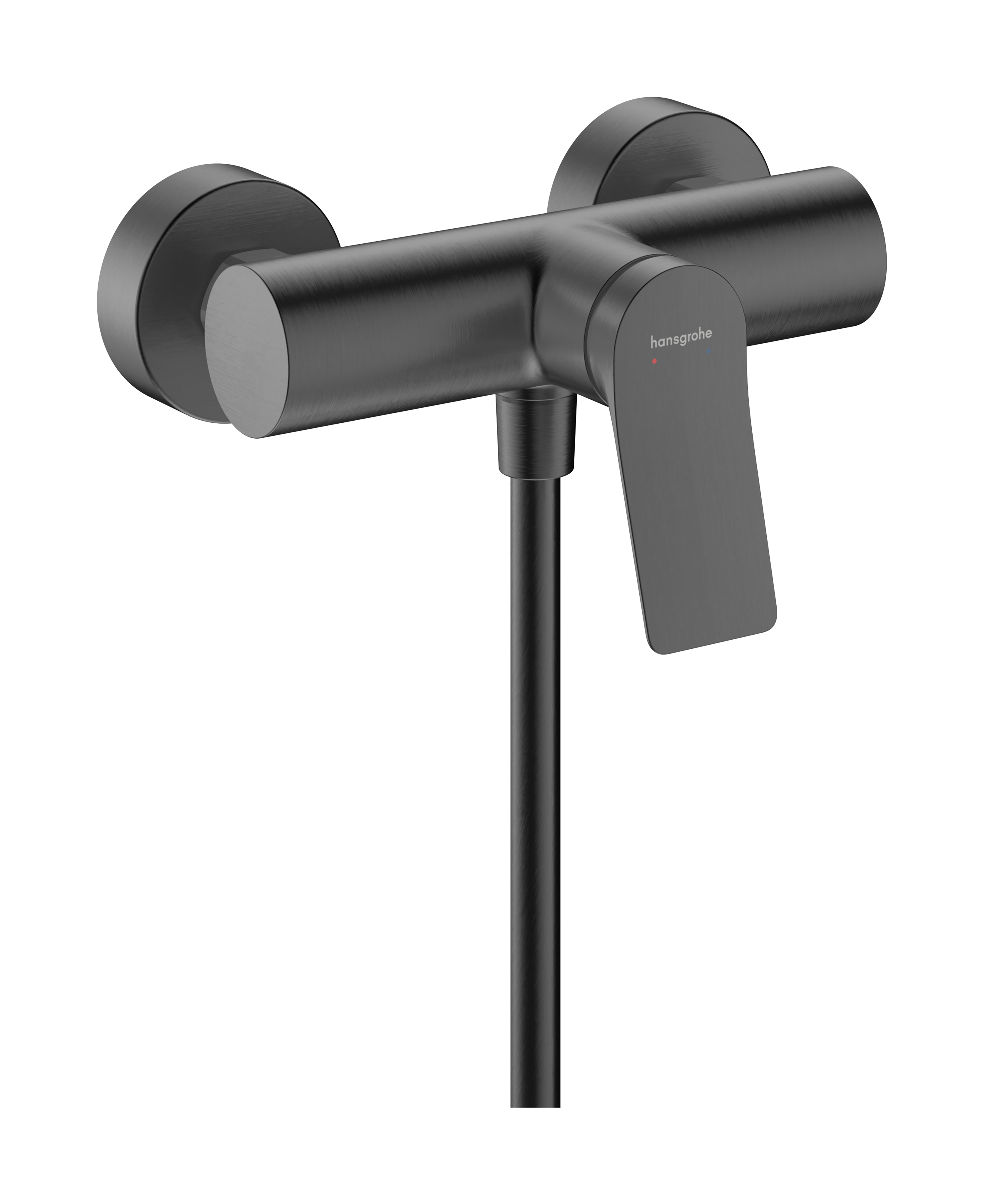 Hansgrohe Vivenis Shower Mixers Exposed 245 X 195 X 155mm Gunmetal/chrome - Brushed