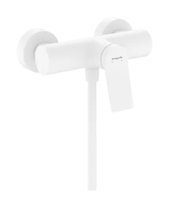 Hansgrohe Vivenis Single Lever Shower Mixer For Exposed Installation Matt White