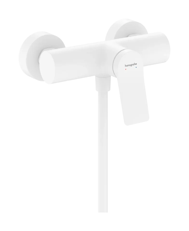 Hansgrohe Vivenis Shower Mixers Exposed 245 X 195 X 155mm White - Matt product image - Image 1