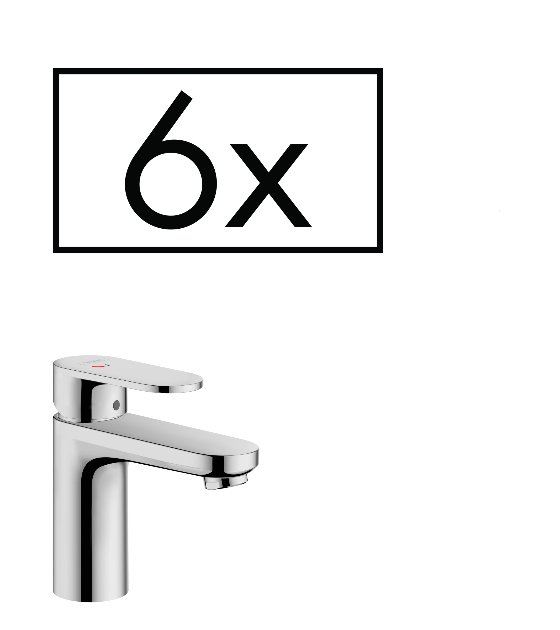 Hansgrohe Vernis Blend Manual Mixers 395 X 205 X 445mm Chrome