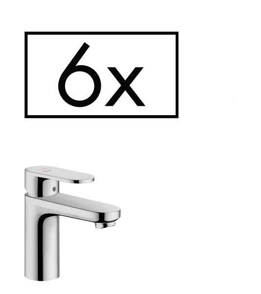 Hansgrohe Vernis Blend Manual Mixers 395 X 205 X 445mm Chrome