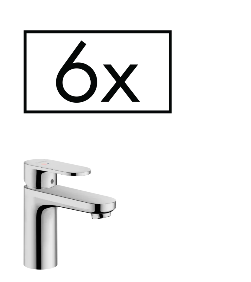 Hansgrohe Vernis Blend Manual Mixers 395 X 205 X 445mm Chrome product image - Image 1