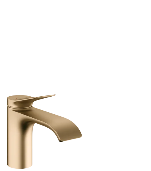 Hansgrohe Vivenis Single Lever Basin Mixer 80 Without Waste Set Brushed Bronze