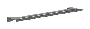 Hansgrohe Addstoris S Towel Holder 717 X 150 X 58mm Gunmetal/chrome - Brushed