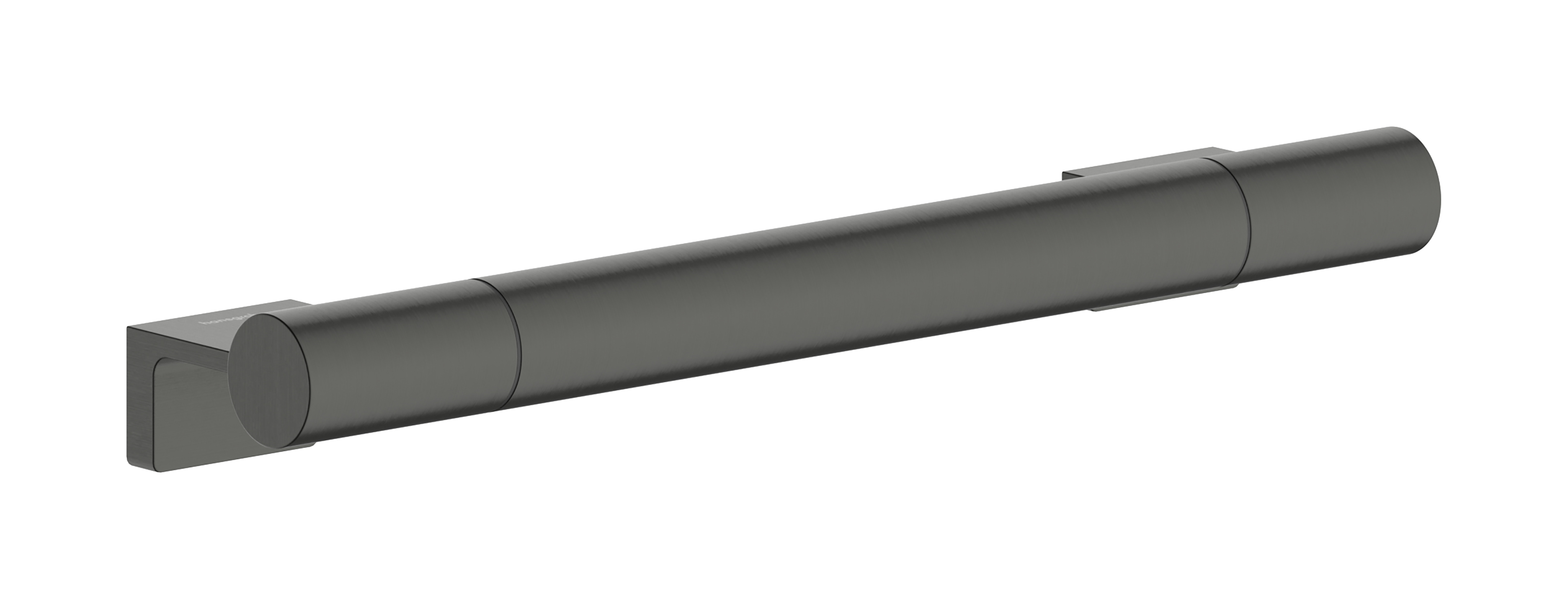 Hansgrohe Addstoris S Grab Rails 390 X 85 X 57mm Gunmetal/chrome - Brushed