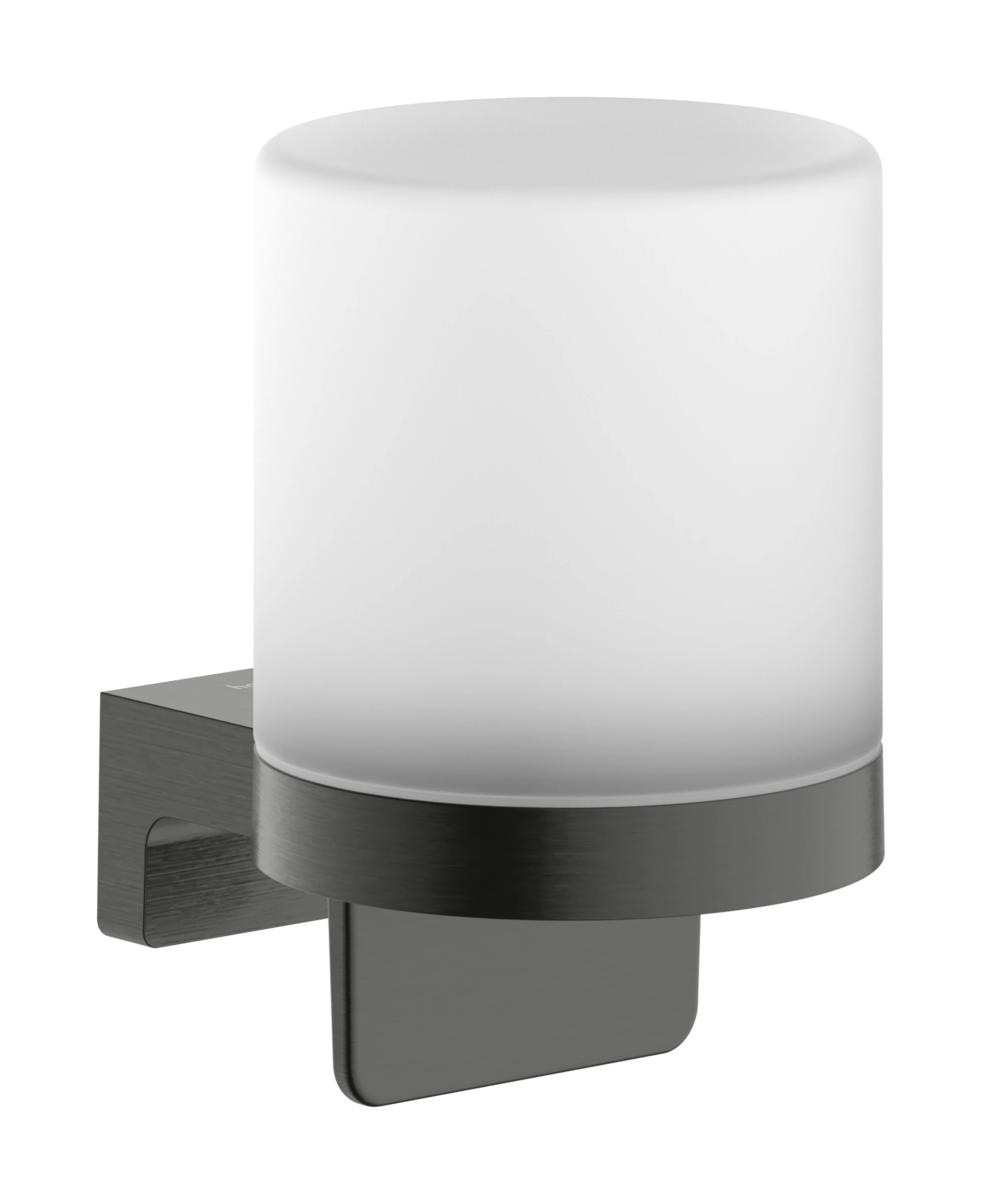 Hansgrohe Addstoris S Lotion Dispenser 126 X 112 X 158mm Gunmetal/chrome - Brushed