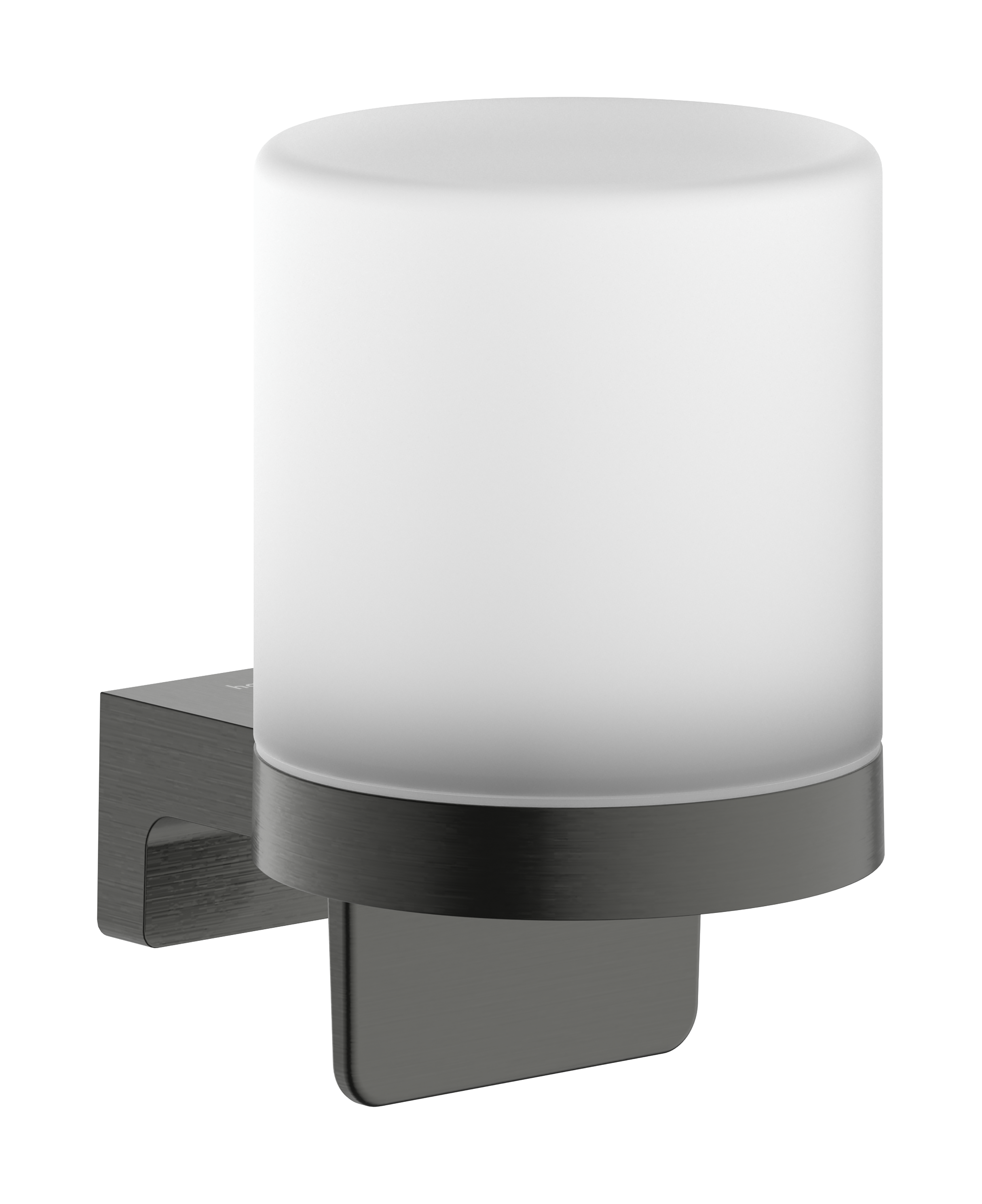 Hansgrohe Addstoris S Lotion Dispenser 126 X 112 X 158mm Gunmetal/chrome - Brushed