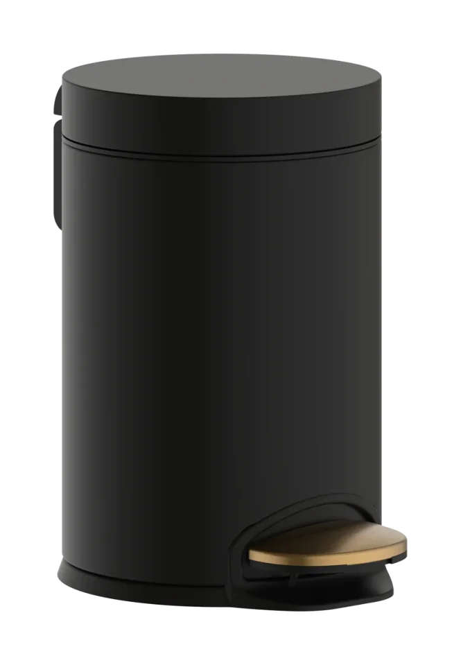 Hansgrohe Addstoris Garbage Bucket 210 X 210 X 295mm Bronze - Brushed product image - Image 1
