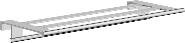 Hansgrohe Addstoris S Towel Rack With Towel Rail Chrome