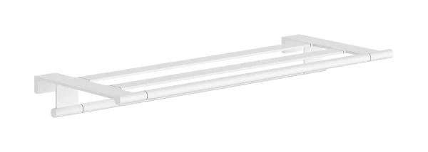 Hansgrohe Addstoris S Towel Rack With Towel Rail Matt White