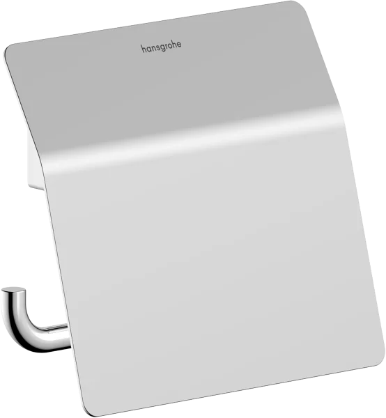 Hansgrohe Addstoris S Toilet Roll Holder With Cover Chrome
