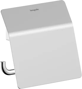 Hansgrohe Addstoris S Toilet Roll Holder With Cover Chrome