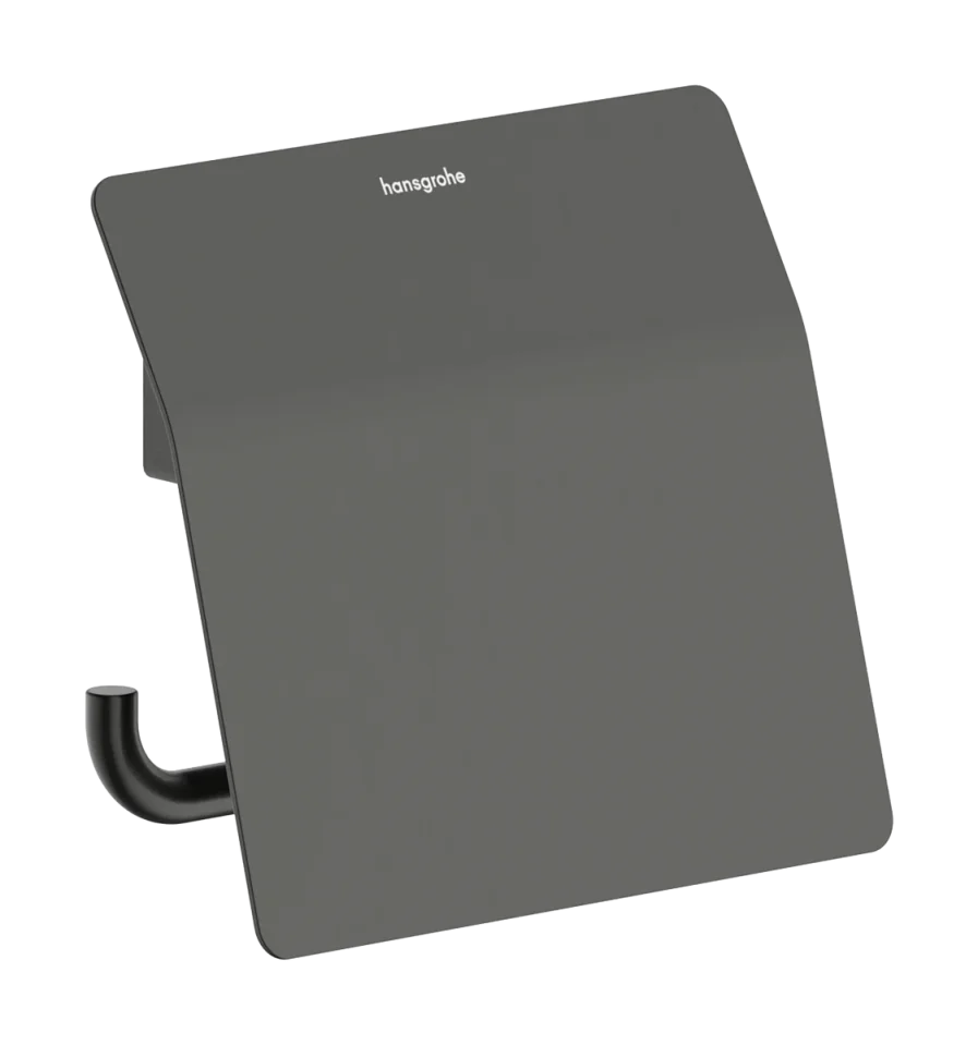 Hansgrohe Addstoris S Toilet Roll Holders 174 X 143 X 67mm Gunmetal/chrome - Brushed product image - Image 1