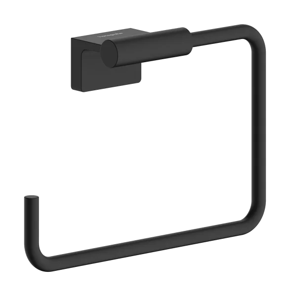 Hansgrohe Addstoris S Towel Ring Matt Black