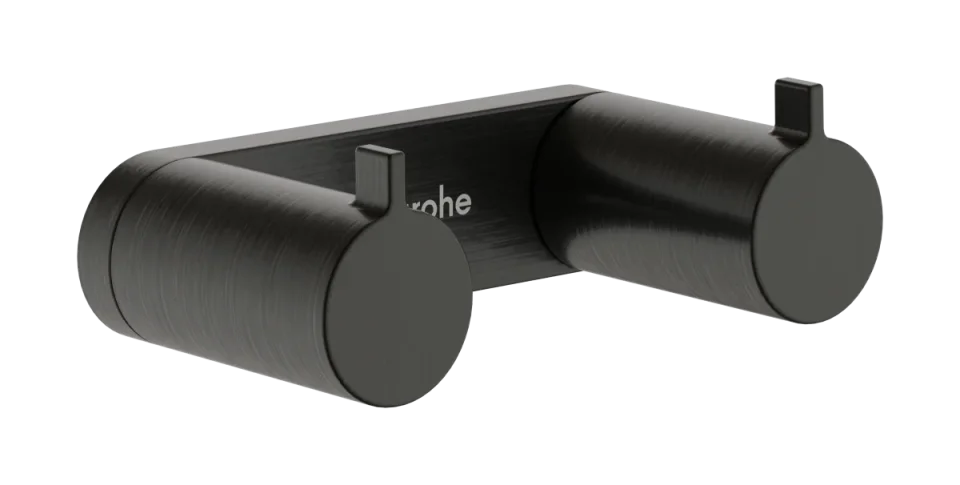 Hansgrohe Addstoris S Hooks 90 X 60 X 100mm Gunmetal/chrome - Brushed product image - Image 1