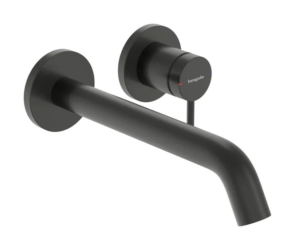 Hansgrohe Tecturis S Manual Mixers 255 X 233 X 83mm Gunmetal/chrome - Brushed product image - Image 1