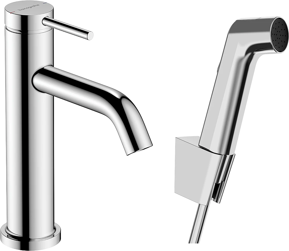 Hansgrohe Tecturis S Manual Mixers 555 X 190 X 72mm Chrome