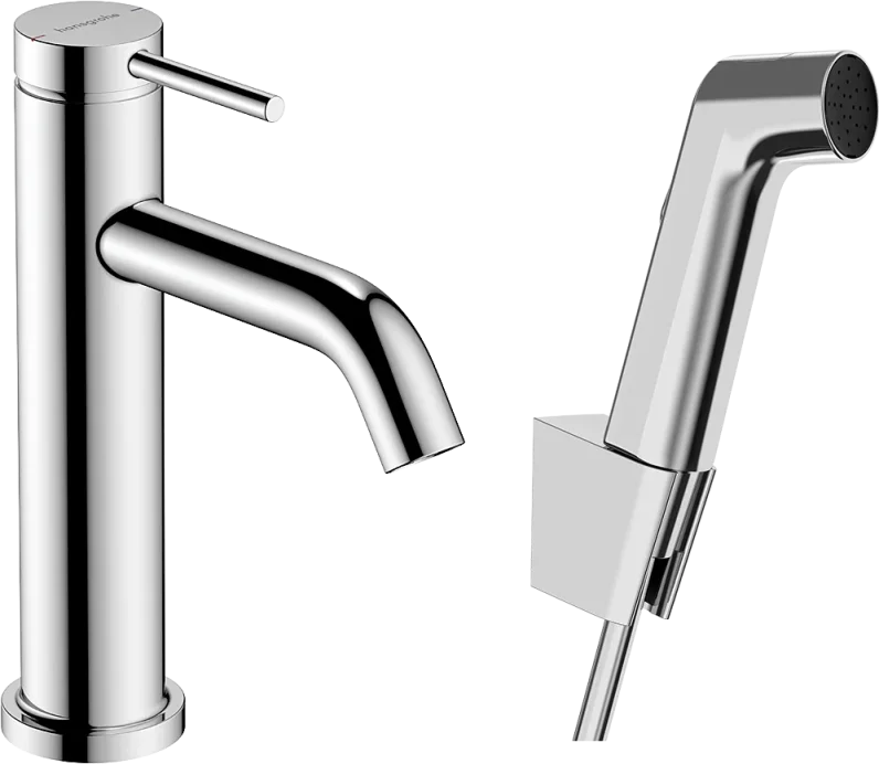 Hansgrohe Tecturis S Manual Mixers 555 X 190 X 72mm Chrome product image - Image 1