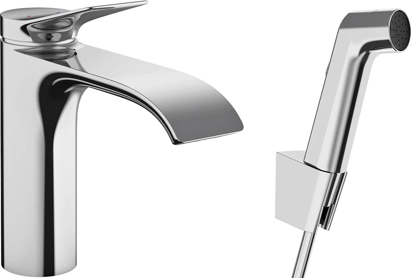 Hansgrohe Vivenis Manual Mixers 560 X 310 X 80mm Chrome