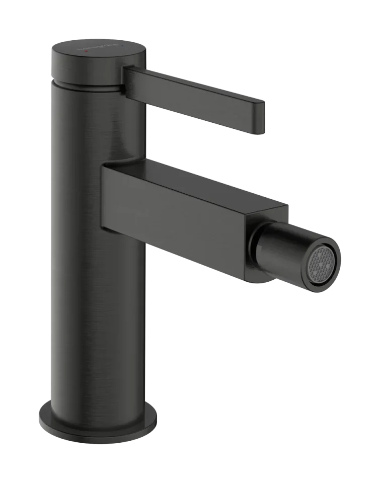 Hansgrohe Finoris Bidet Mixers 398 X 206 X 72mm Gunmetal/chrome - Brushed product image - Image 1