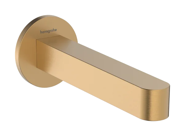 Hansgrohe Finoris Bath Spout Brushed Bronze