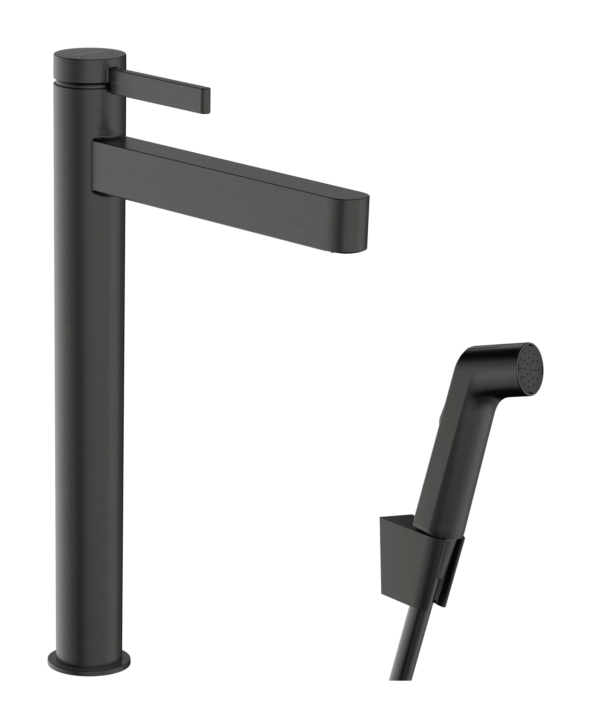 Hansgrohe Finoris Manual Mixers 558 X 314 X 81mm Gunmetal/chrome - Brushed