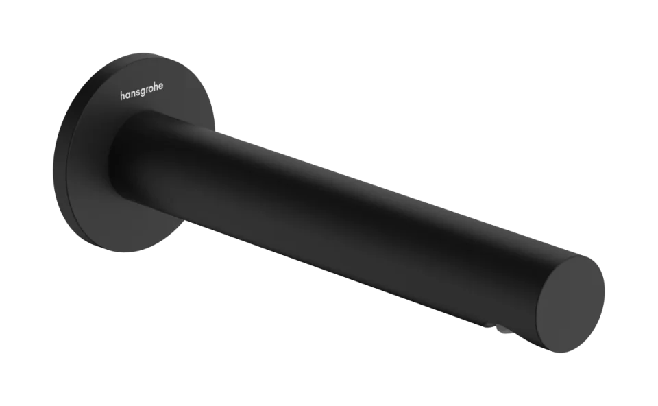 Hansgrohe Zesis S Bath Fillers 215 X 75 X 75mm Black - Matt product image - Image 1