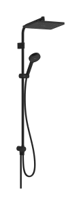 Hansgrohe Activera Q Shower Pipes Universal 1080 X 355 X 100mm Black - Matt