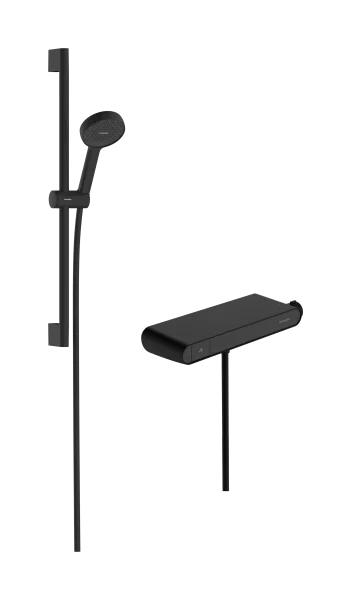 Hansgrohe Activera Select S Shower Combination 720 X 396 X 148mm Black - Matt