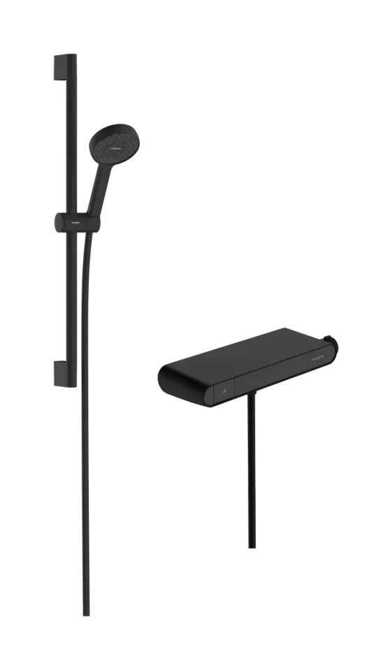 Hansgrohe Activera Select S Shower Combination 720 X 396 X 148mm Black - Matt product image - Image 1