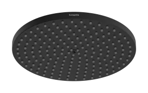 Hansgrohe Raindance S Overhead Showers 303 X 284 X 134mm Black - Matt