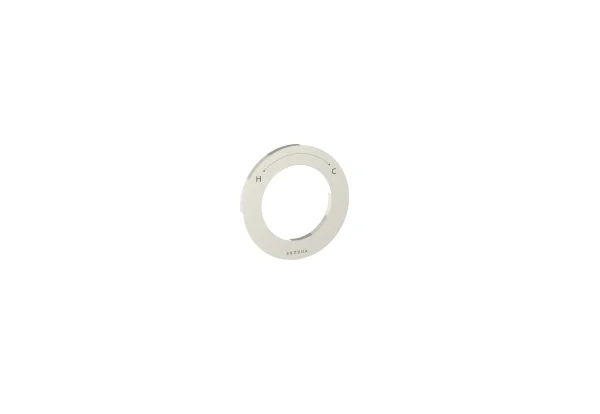 Saneux Cos - Ring Valve - Thermostatic Ring & Shroud - Brushed Nickel